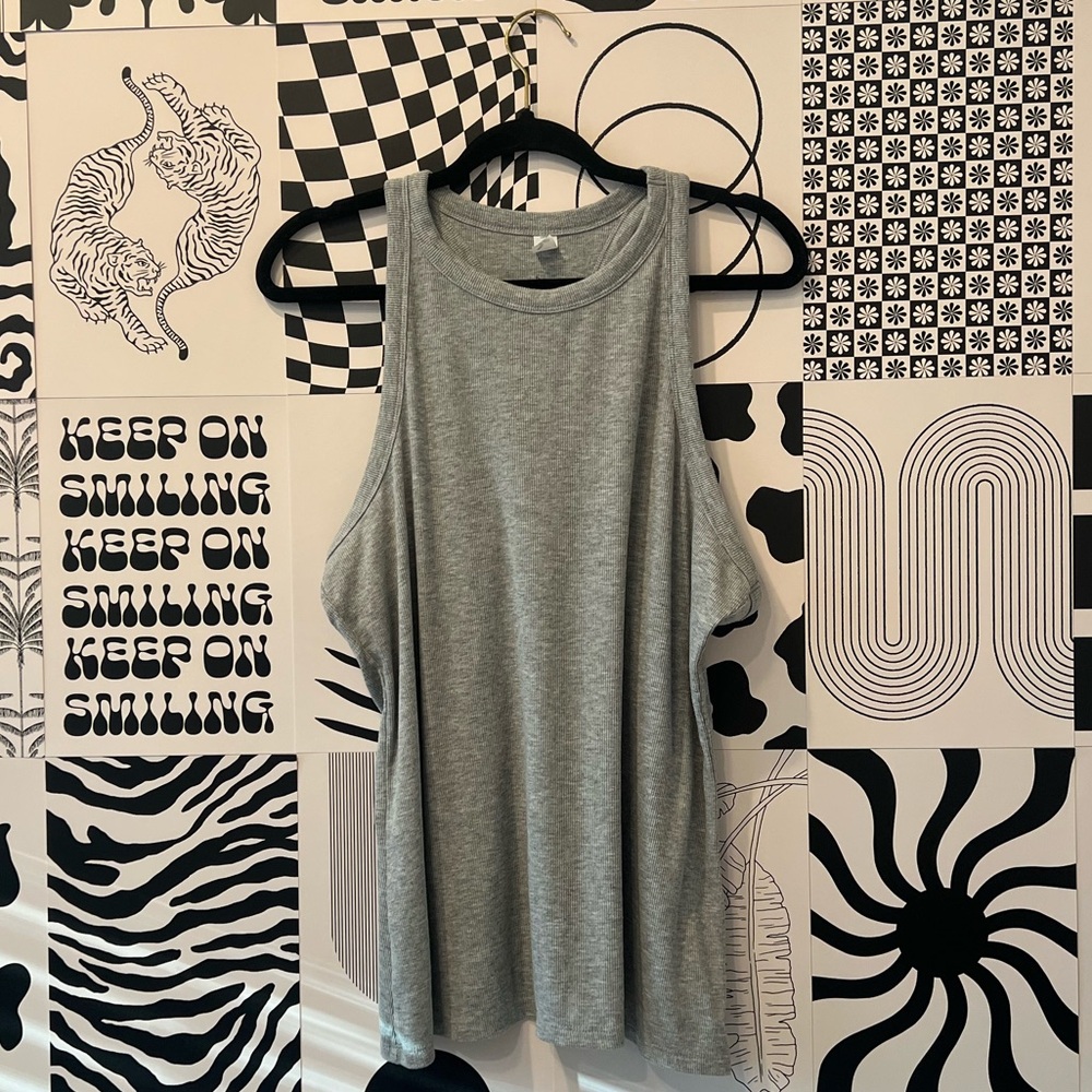 👽 Rib-Knit Racerback Tank 👽